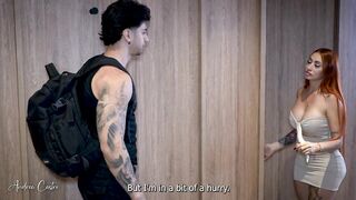 If u screw my snatch, u won't cut off my electricity service? - Andrea Castro & Zack Whiter.