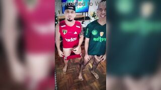 Homo football player screws deeply