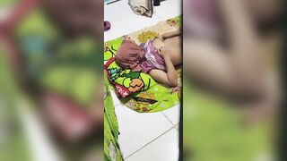 Mother-in-law caught in the act of making love