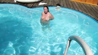 The other day in the pool