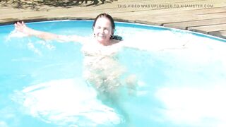 The other day in the pool