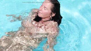 The other day in the pool
