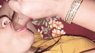 Surrender to serve father-in-law when spouse is working overtime, i gave him oral job in advance of screwing