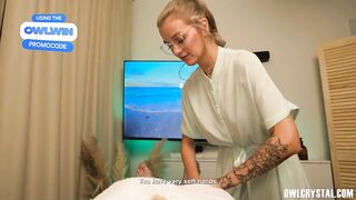 The Shy Masseuse Couldn’t Resist Her Client’s Large Knob