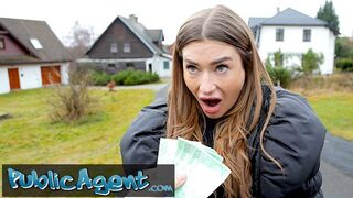Public Agent Hawt wife likes a much larger dong than shes used to