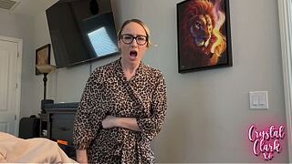 Stepmom Can't Keep Her Eyes Off My Large Penis!