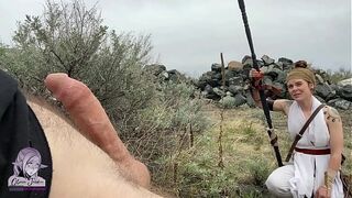 Starwars Cosplayer Olivia Gives Excellent Deepthroat