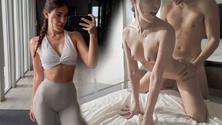 Sexy Latin babe Hottie Gets Drilled Hard After Workout