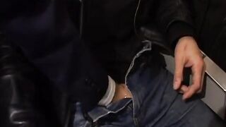 Hot flight attendant rides passenger's weenie after the flight