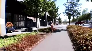 Sexy Jogger Gets Biggest Goo Facial Vintage Aline