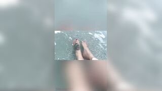 Playing With My Feet The Water & His Wang