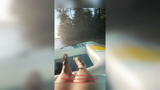 Playing With My Feet The Water & His Wang