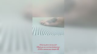 Playing With My Feet The Water & His Wang