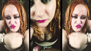 Talking to her boyfriend on the phone whilst this babe sucks off his cute buddy