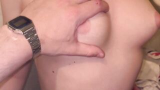 My stepsister lost to me in cards and sucked my penis