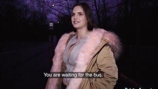 Agent - twenty Year Old Student Taylee Wood Flashes Her Large Titties