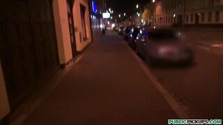 Public Pickups - Ribald Golden-haired Barra Brass Sucks Knob POV in Coat Check