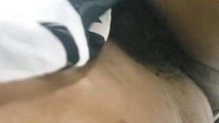 Very vey Hawt Hirsute Vagina & Solo Amateur Fingering