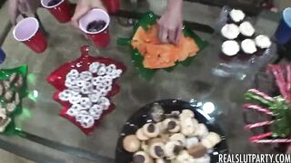 Real Bitch Party - Welcoming Santa to Our Abode a Xxxmas Fuckfest