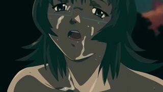 Breasty Bushy Vagina Loves To Screw In The Park on Missionary Style - Anime