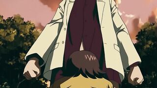 Breasty Bushy Vagina Loves To Screw In The Park on Missionary Style - Anime