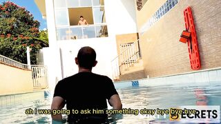 DURING THE TIME THAT MY STEPMOM IS OUT ON A DATE, I CONVINCE MY STEPBROTHER TO BANG ME IN THE BOOTY.