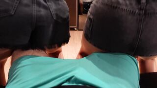 We were punished for twerking in front of our stepdad :( ft/ Bob large Tula/ Meg immoral/ Coral Jade