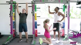 Sexy Wife Cory Follow Shared and double penetration'd After Gym Workout - TabooHeat
