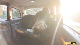 Fake Taxi British gymnastics teacher ATLANTA MORENO banged in the taxi