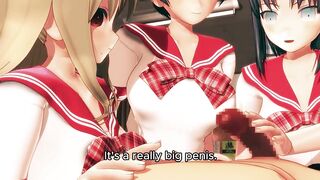 5 Large Boobed Girls Empty Each Final Drop on a Favourable Ramrod - Comics English Subbed