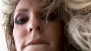 YMDP - Blond mother I'd like to fuck Courtney Cummz teases her stud throughout glass