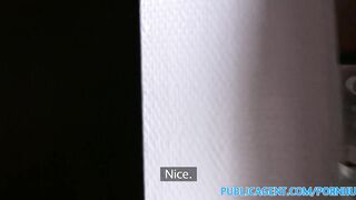 PublicAgent Teen brunette hair gets banged hard in a hotel room