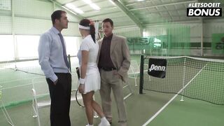 Lea Magic Gets Double Permeated By Large Shlong Tutor And Fresh Player Full Scene