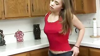 Little april fingering her hawt taut vagina
