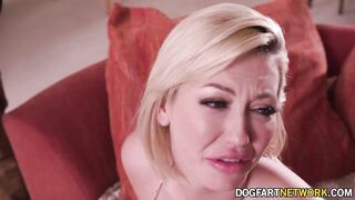 Adira Allure double penetration'ed In 3some By 2 Large Dicked Men