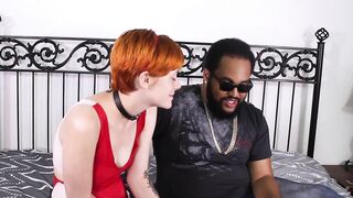 Sexy Redhead Teen Ava Little slobs all over little schlong