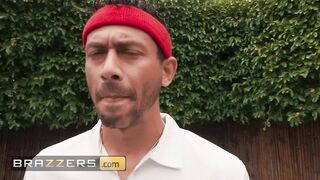 BRAZZERS - Anna Claire Clouds, Jayla Page & Baby Gemini Practice Their Tennis & Banging Skills