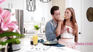 Stepdaughter Suggests Her Cunt To Stepdad to Spite Stepmom