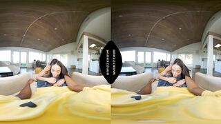 BRAZZERS - Delivery Hotty Alexis Tae Tries On Underware & Rides Hard Until Her Booty Gets Overspread In Cum