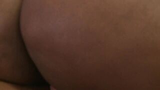 Delotta Brown Has Her White Screw Buddy Suck Her Nipps Previous to Sex