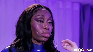 Breasty mother I'd like to fuck Black Mystique Enjoys Carnal Foreplay In advance of Getting Dicked