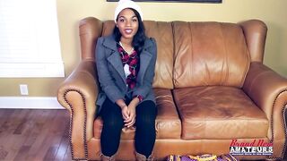 Small Coed Skylar Fingers And Rubs Her Vagina With A Sex Toy!