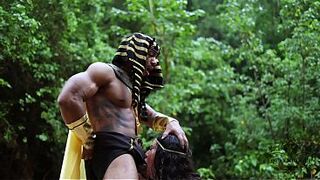 QUEEN CLEOPATRA DEMANDS BBC BANGING FROM SERVANT