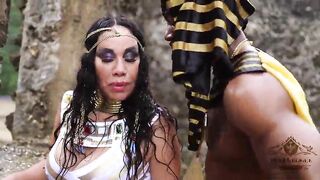 QUEEN CLEOPATRA DEMANDS BBC BANGING FROM SERVANT