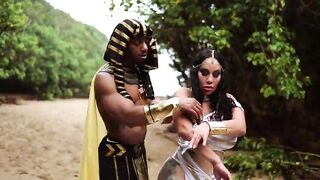 QUEEN CLEOPATRA DEMANDS BBC BANGING FROM SERVANT
