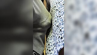 Stranger Cums Hard Inside Her Pants Beneath Petticoat on Subway Teach