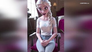 AI Generated Elsa From Frozen Gets Banged Hard & Oral job