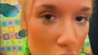 2 Sexually excited Lesbo Teens Play with a Double Sex toy in Their Vagina