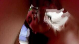 INTENSIVE WANTS Scene-two_Brunette hair with a large butt likes being screwed hard by her breasty shemale ally