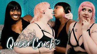 Real Lesbo big beautiful woman / Trans GF's Get Lustful Talking About Yaoi Sex